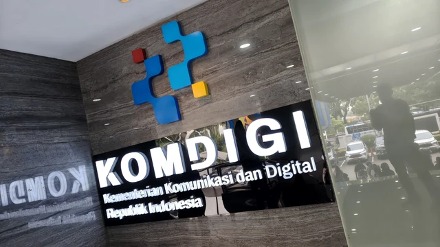 Logo Kementerian Komunikasi dan Digital Republik Indonesia (Komdigi)